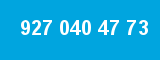927 040 47 73 927 040 47 73